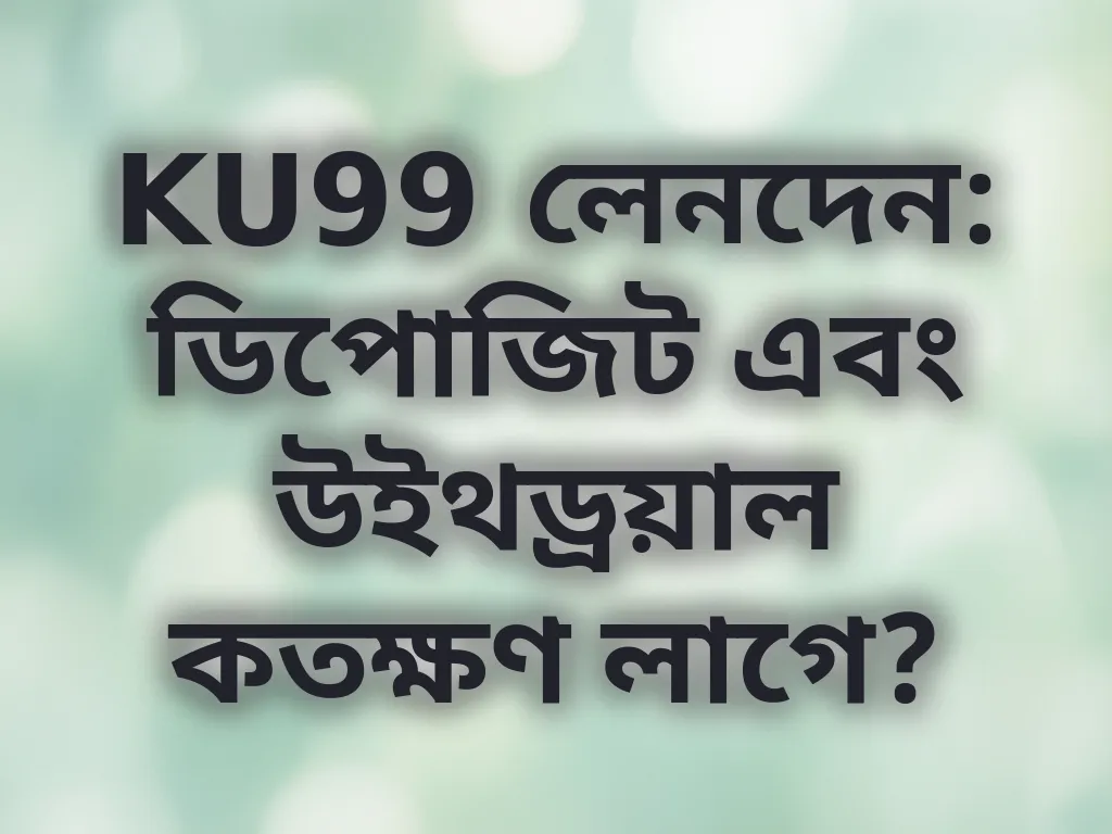 লেনদেন সময় গাইড